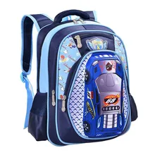 5D car styling children school bags for teenagers boys kids cartoon car backpack 16 inch book