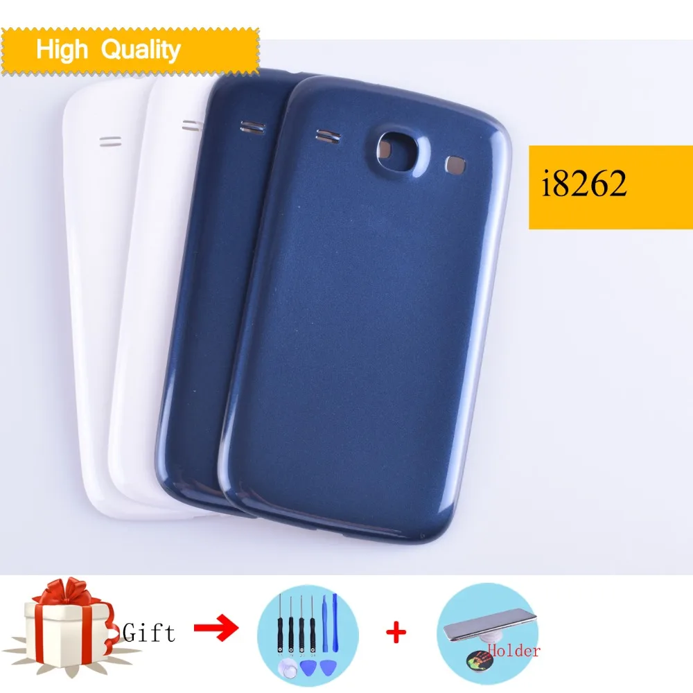 

For Samsung Galaxy Core I8260 I8262 GT-I8262 GT-I8260 Housing Battery Cover Back Cover Case Rear Door Replacement with logo