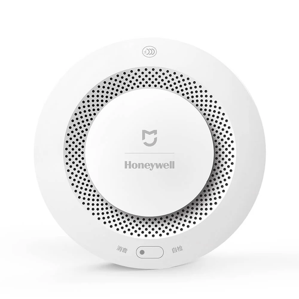 Xiaomi умный дом автоматизация Mijia Honeywell пожарная сигнализация детектор сигнализация работа с шлюзом приложение управление domotica domotique