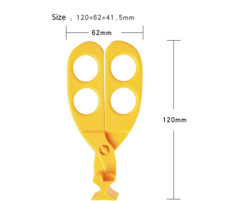 1 шт., полезные детские ножницы для раздавливания еды, пищевые добавки, безопасные ножницы, инструменты, аксессуары, ножи высокого качества
