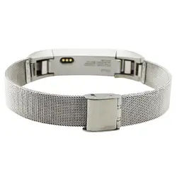Миланского нержавеющая сталь браслет сетки часы ремешок для Fitbit Alta трекер серебро