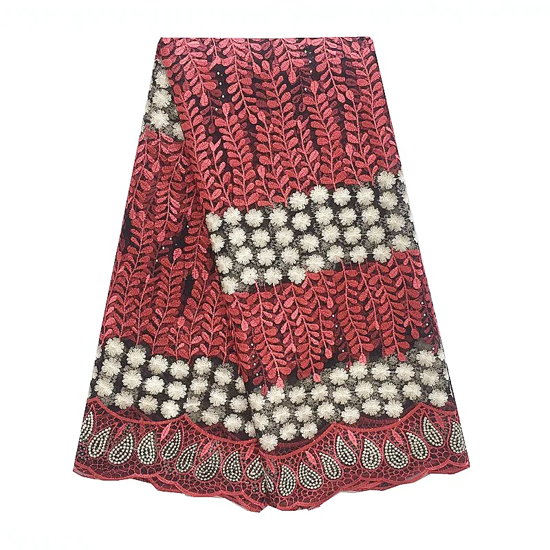 Pink Lace Fabric