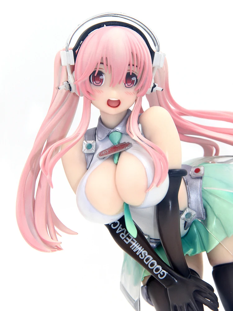 Nitro Super Sonic Super Sonico Racing Ver. ПВХ фигурка Аниме Сексуальная девушка 1/7 масштаб фигурка модель игрушки кукла подарок