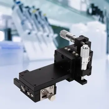 

SEMXYZL40-AS XYZ Linear Sliding Table High Accuracy Cross Roller Linear Motion Manual Stage Tuning Sliding Table 40*40mm
