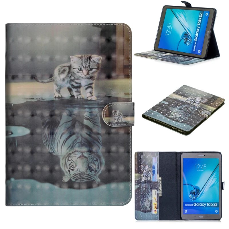 3D Tablet Case for Samsung Galaxy Tab S2 9.7 inch SM-T810 T815 T815C (7)