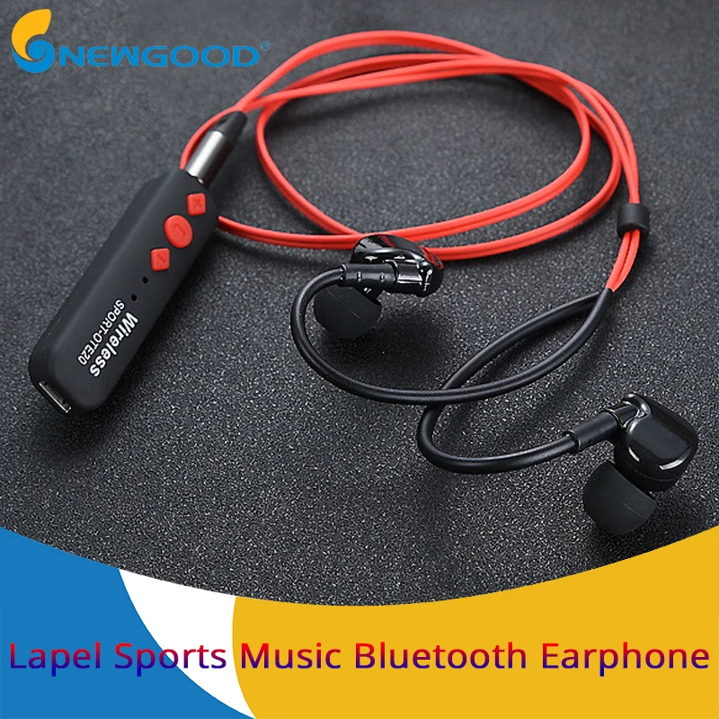 Bluetooth наушники беспроводные с микрофоном стерео гарнитура зажим для iPhone