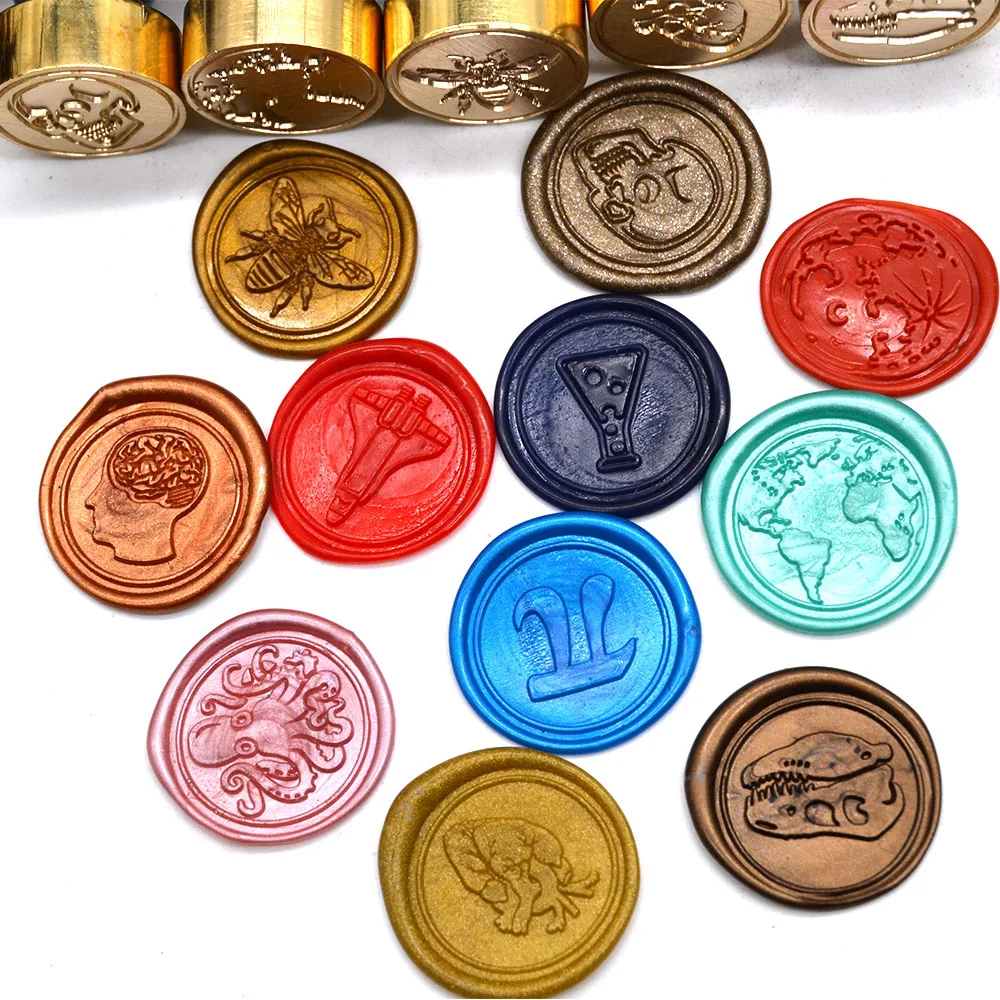 Buy Dinosaur Design Wax Seal Stamp for Sealing Wax
