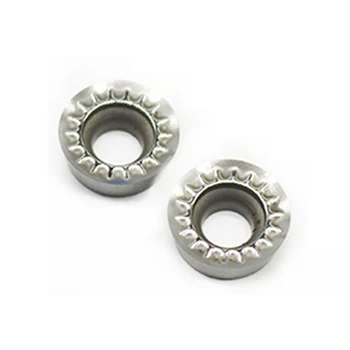 

10PCS RPGT1003 MO AK GH01 Aluminum cutter blade Insert Cutting Tool turning tool CNC Tools AL +TIN Alloy wood face milling