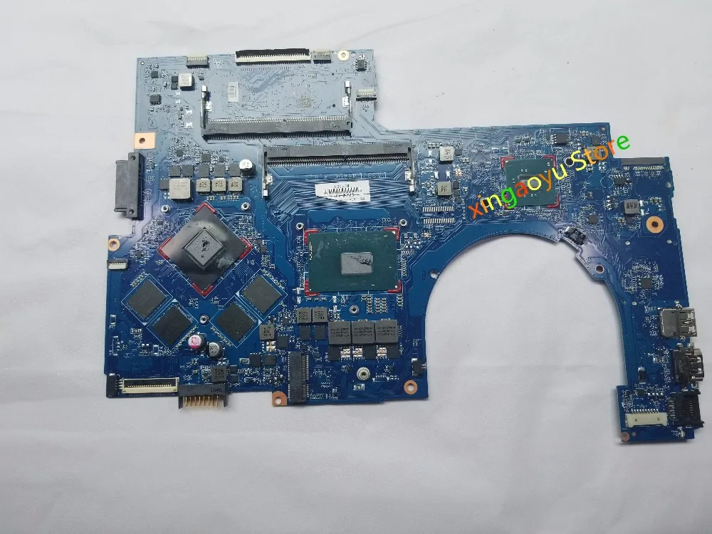 Для HP PAVILION 17-AB 17-W серия материнская плата для ноутбука DAG37DMBAD0 915550-601 с 1050Ti 4GB i7-7700H |