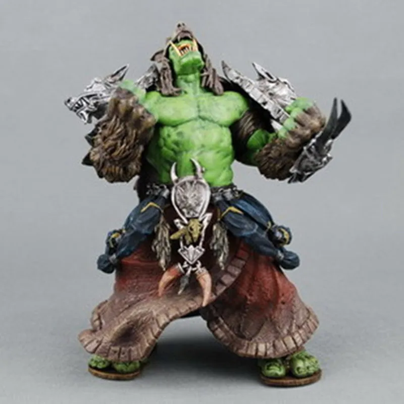 warcraft series world figure of action Figure inch 1 7.75 Action DC Series Unlimited Wow Orc