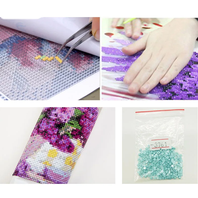 5D DIY алмазная живопись вышивка крестом фонарь желаний полная дрель девушка