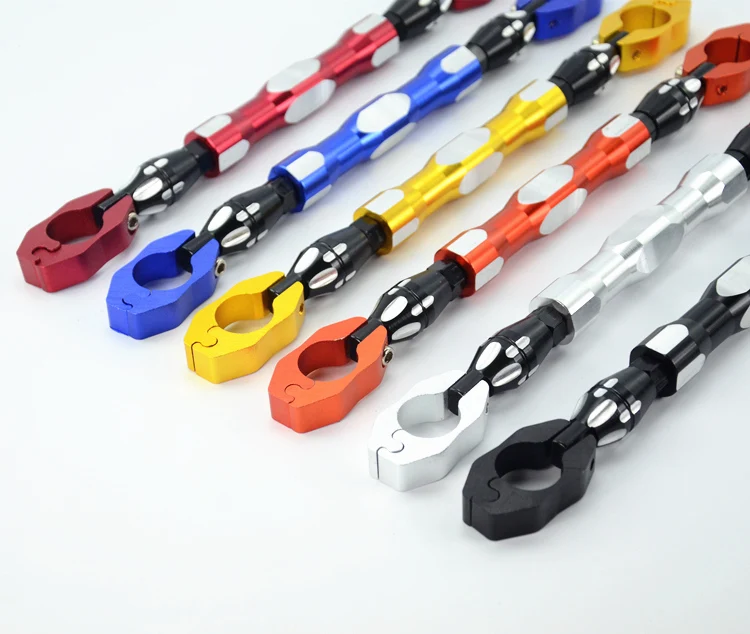 Universal 7/8" 22mm Black Aluminum Motorcycle Handlebar Cross Bar