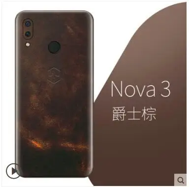 Роскошный чехол из натуральной кожи для huawei nova 3 паста на 360 градусов кожаный