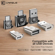 CAFELE USB OTG адаптер usb-type c кабель тип-c к USB тип-c к micro зарядный кабель синхронизации данных для huawei xiaomi samsung