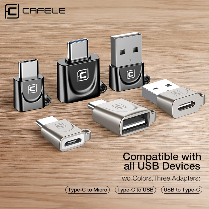 

CAFELE USB OTG Adapter usb to type c Cable type-c to usb type-c to micro Charging Data Sync Cable for huawei xiaomi samsung