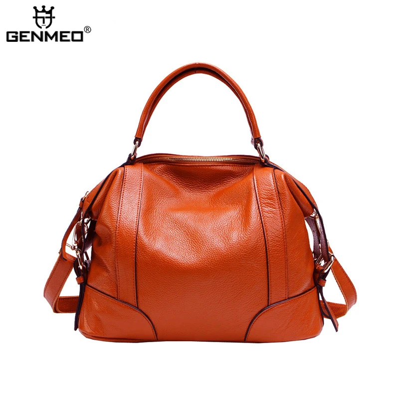 

MAIFEINI Genuine Leather Handbag Women Cow Leather Shoulder Bags 2017 Sexy Ladies Real Leather Messenger Bag Female Tote Bags