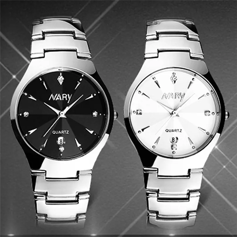 

2019 New NARY Luxury Brand Faux Leather Calendar Date Men Nary Watch Casual Quartz Wristwatch Men Reloj Relogio