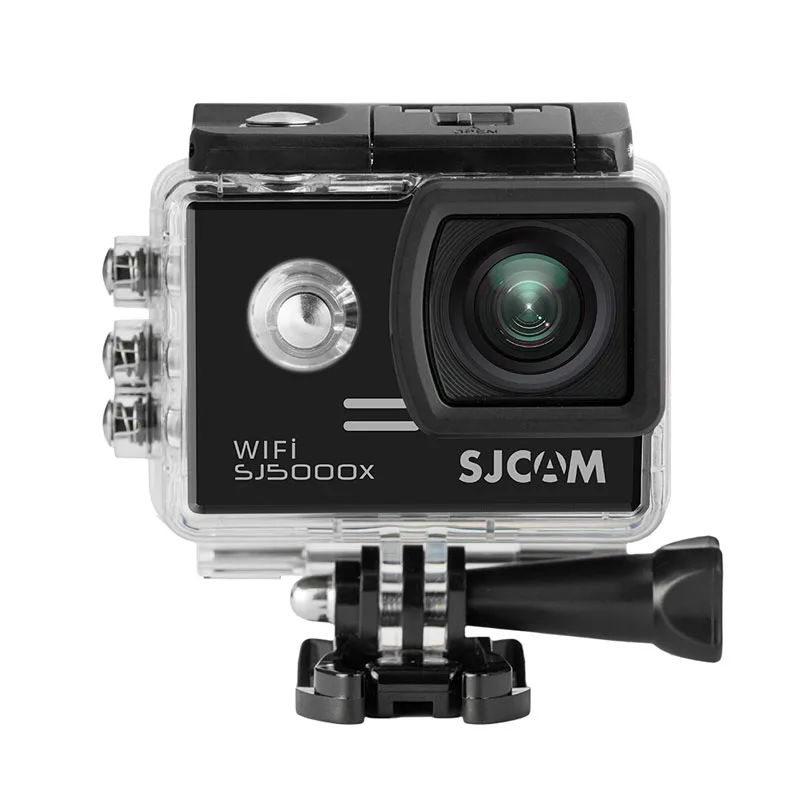 Экшн-камера SJCAM SJ5000X Elite, 4 K, WiFi, Спортивная DV Gyro, 2,0 дюймов, ЖК-экран, NTK96660, для дайвинга, 30 м, водонепроницаемая, для экстремальных видов спорта, SJ Cam - Цвет: Черный