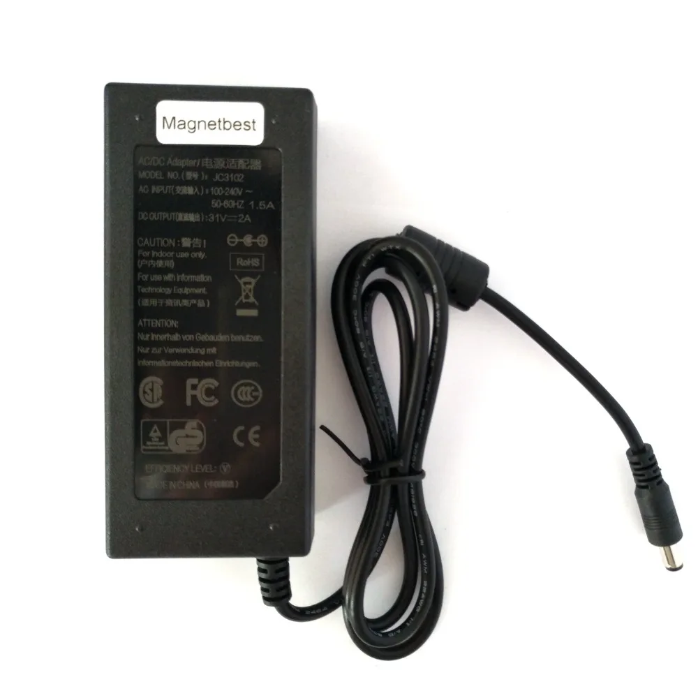 31V 2A AC DC адаптер импульсный источник питания 31V2A 62W производитель зарядное