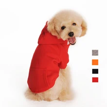 Одежда для собак Толстовка с капюшоном для собак хлопковый свитер XS/S/M/L/XL для маленьких больших Чихуахуа Французский бульдог товары для собак Одежда для собак