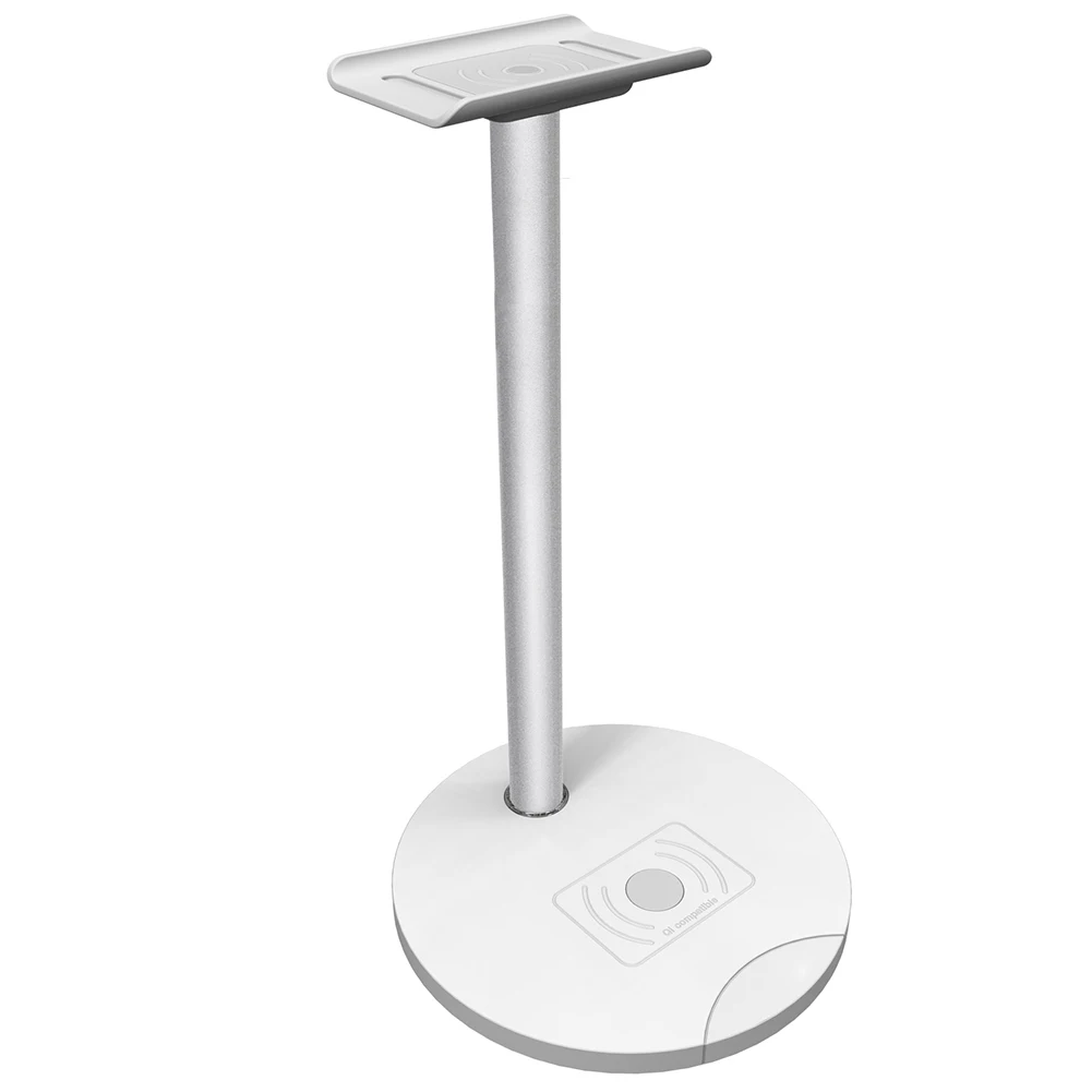 High Quality Wireless Charging Headset Stand Headphone Holder Aluminum Stand for Samsung Galaxy