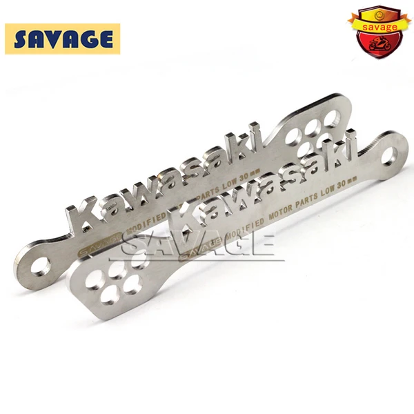 

For KAWASAKI Z750 Z1000 2003-2009 05 06 07 08 Motorcycle Adjustable Stainless Steel Suspension Drop Link Kits Lowering Links Kit