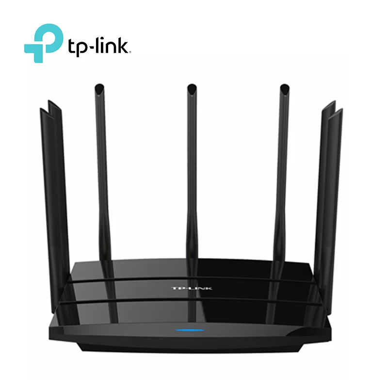 

TP-LINK TL WDR8500 Gigabit Wireless Wifi Router 2.4G/5GHz DuaL Band Gigabit 2200Mbps 802.11AC Wifi Repeater 7 Antennas Roteador