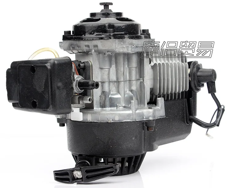 Excellent DIY 49cc 2T STROKE ENGINE MOTOR MINI QUAD ROCKET POCKET BIKE Motor Motorcycle Engine 1