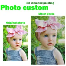Фото на заказ 5D алмазная живопись вышивка крестиком полный квадратный DIY Алмазная мозаика Алмазная вышивка Рождественский подарок на день рождения