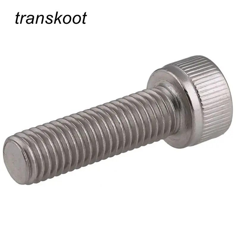 50 шт. шестигранные винты из нержавеющей стали M1.6 M2 M2.5 M3 M4 DIN912 304|head cap screw|din912 m4m4
