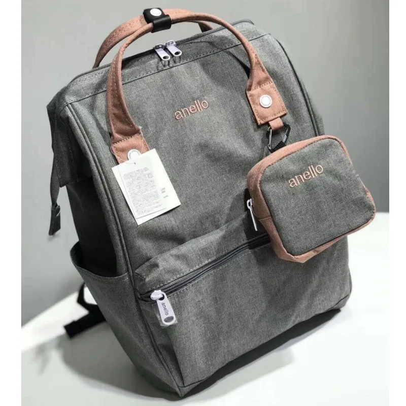 Рюкзак Anello, большой емкости, Оксфорд, водонепроницаемый рюкзак для ноутбука, Подростковая Мужская школьная сумка, женская сумка для подгузников, дорожная сумка
