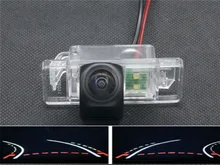 Fisheye Lens 1080P Trajectory Tracks Car Parking Rear view Camera for CITROEN C5 C4 C-QUATRE Waterproof Car Reverse Camera