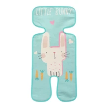 Шелк льда подушки дышащая сиденье для новорожденных стул площадку Матрасик в коляску летом прохладно