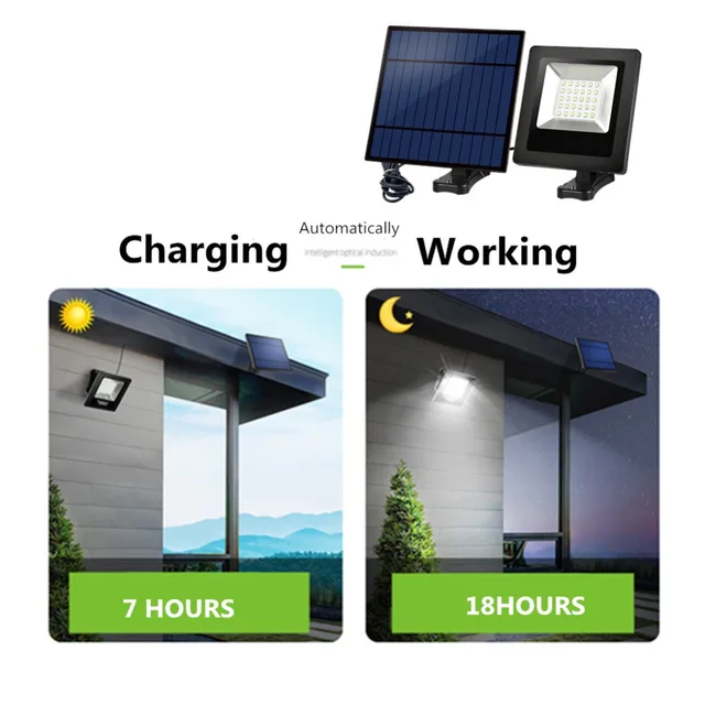 LED Solar Light With Panel  1
