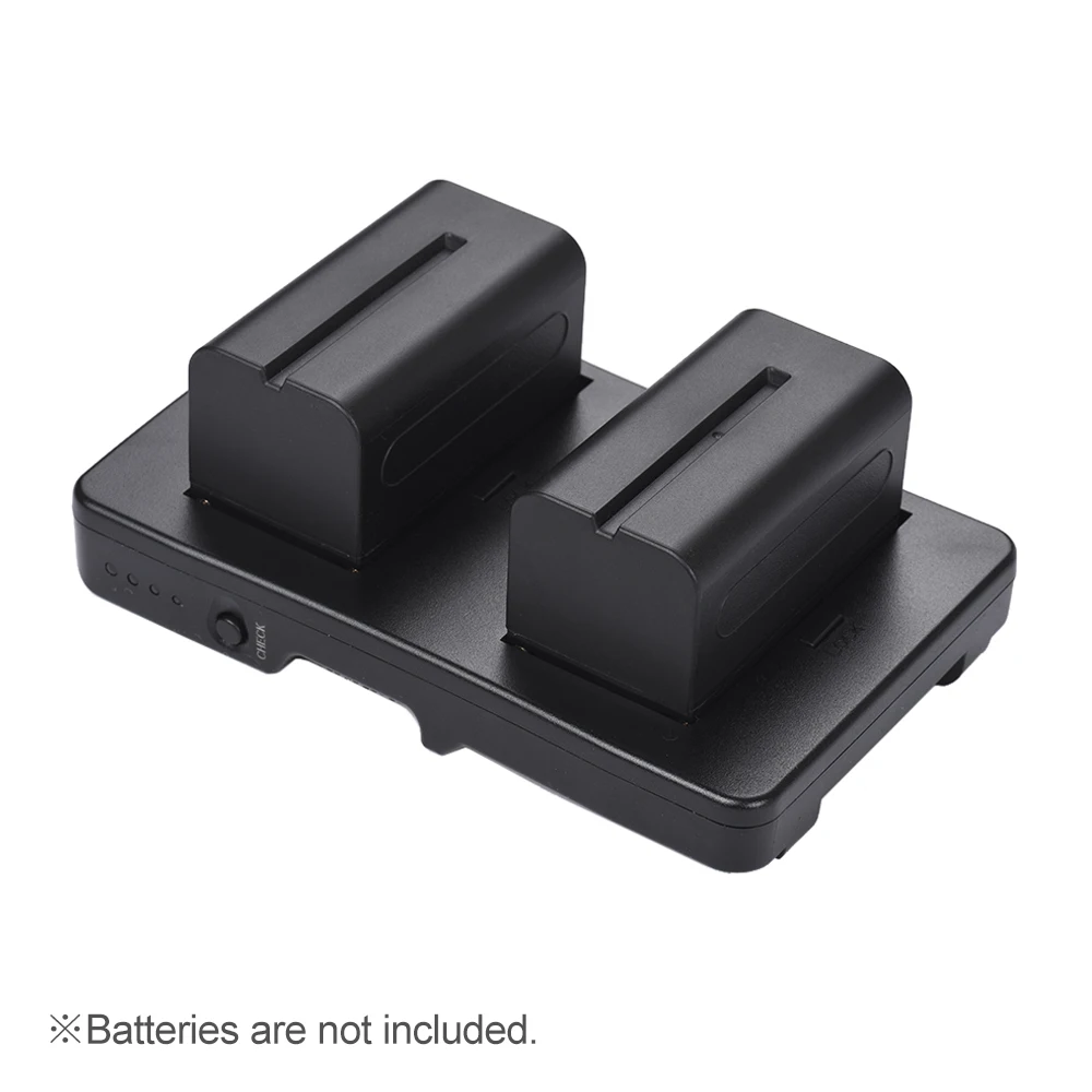 F2-BP NP-F Battery to V-Mount Battery Converter Adapter Plate Fit F970 F750 F550 for Canon 5D2 5D3 DSLR Camera LED Light Monitor camera accessories