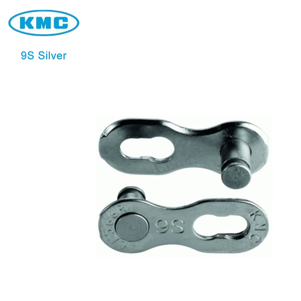 KMC RE-USABLE Missing link 9 speed Silver 2 pairs