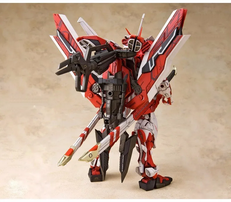 Daban Gundam Toys MG 1/100, Красное Семя, сбивается с пути, сборная фигурка, двойной меч, боевой робот, brinquedo menino, прилагается кронштейн