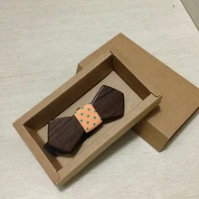 Индивидуальные деревянные галстук-бабочка галстук ручной работы 30 шт./лот