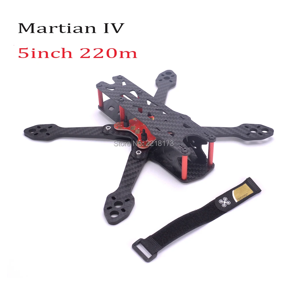 

Martian IV III II 220 220mm with 4mm Thickness Arm Frame Kit 220mm / Power Distribution Board quadcopter drone kit