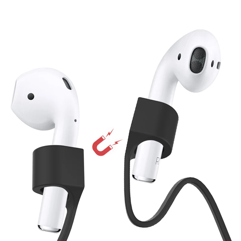 

Earphone Strap For Airpods Anti-Lost Strap Magnetic String Rope For i7s i10 i12 i30 TWS Magnetic Earphones Silicone Cable Cord