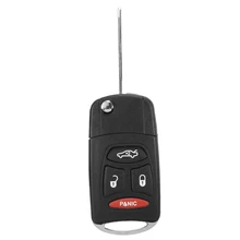 3+1 Button Folding Remote Control Key Case Shell For DODGE /CHRYSLER /300C for JEEP /Commander for MITSUBISHI /Raider