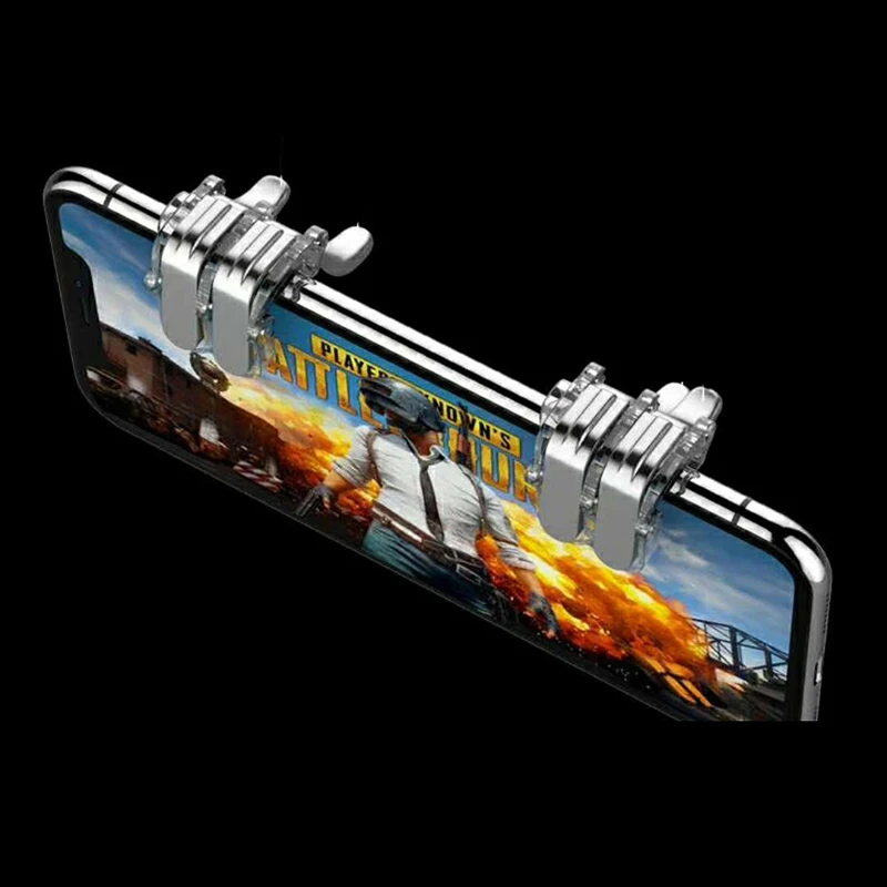 1Pair Pubg Controller Mobile Gamepad Free Fire Artifact For Pubg Trigger Six-finger linkage For Pubg Control Gaming Accessories