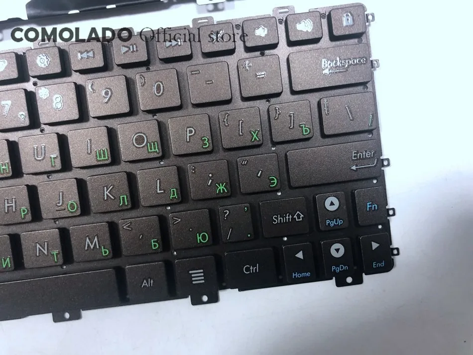 RU Russian Laptop keyboard Eee PC 1015PX 1025 1025C 1015 1015P 1015PE 1015B X101H X101CH 1015PN 1015B 1015BX 1015CX 1011PX Brown RU Layout -2