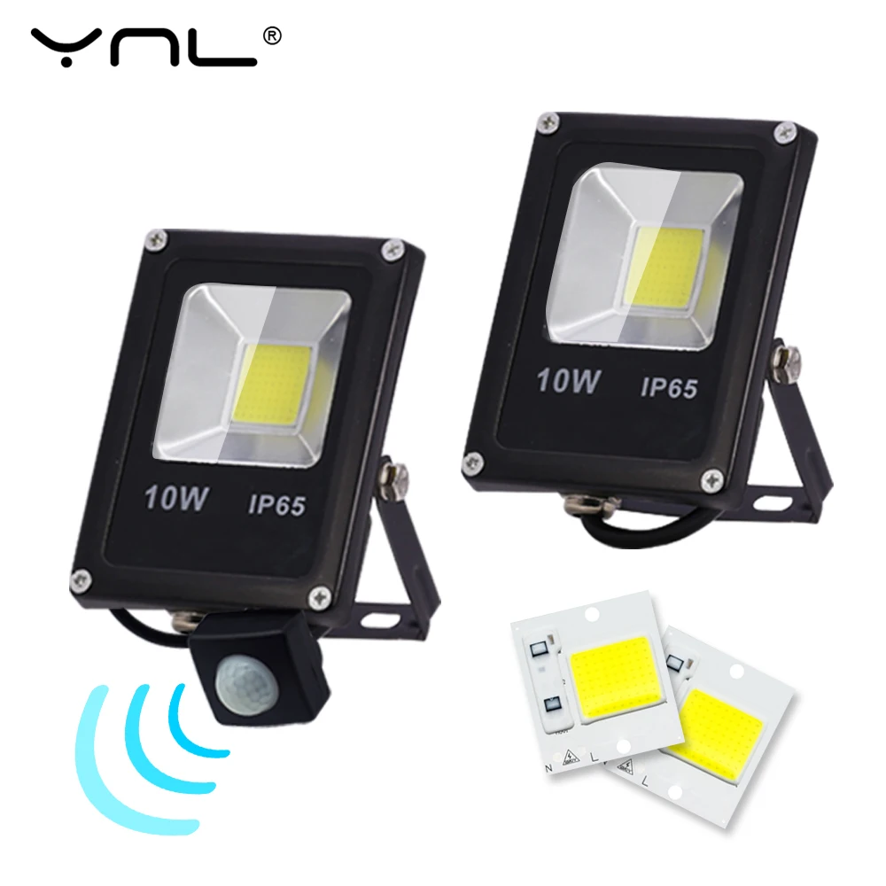 

Motion Sensor LED Flood Light 10W 220V Floodlights Outdoor lighting searching Lamp IP65 Reflector foco led exterior Spot Light