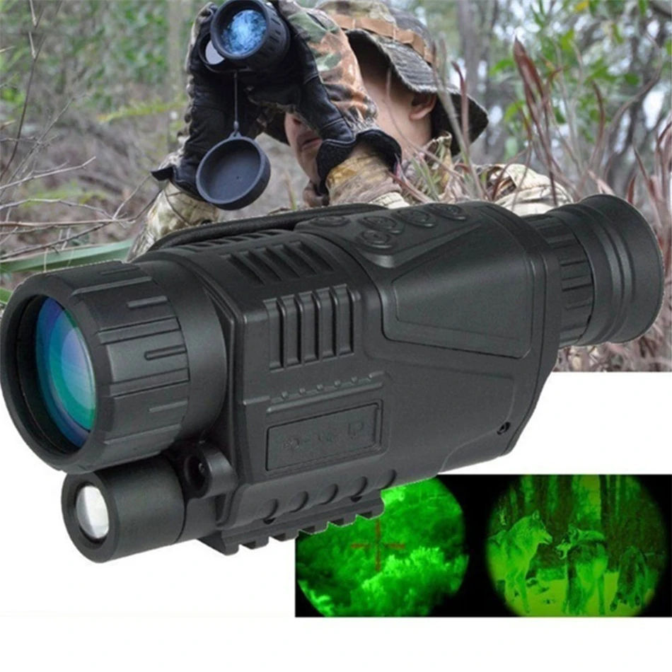 

New 5 x 40 Infrared Night Vision Monocular infrared Digital Scope Hunting Telescope long range with built-in Camera