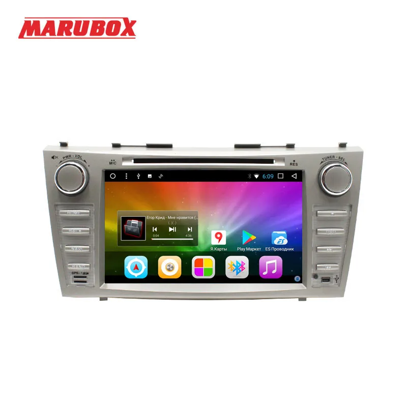 MARUBOX 2 DIN Восьмиядерный Android 8 1 головное устройство для Toyota Camry 2006 2011 GPS Navi Стерео