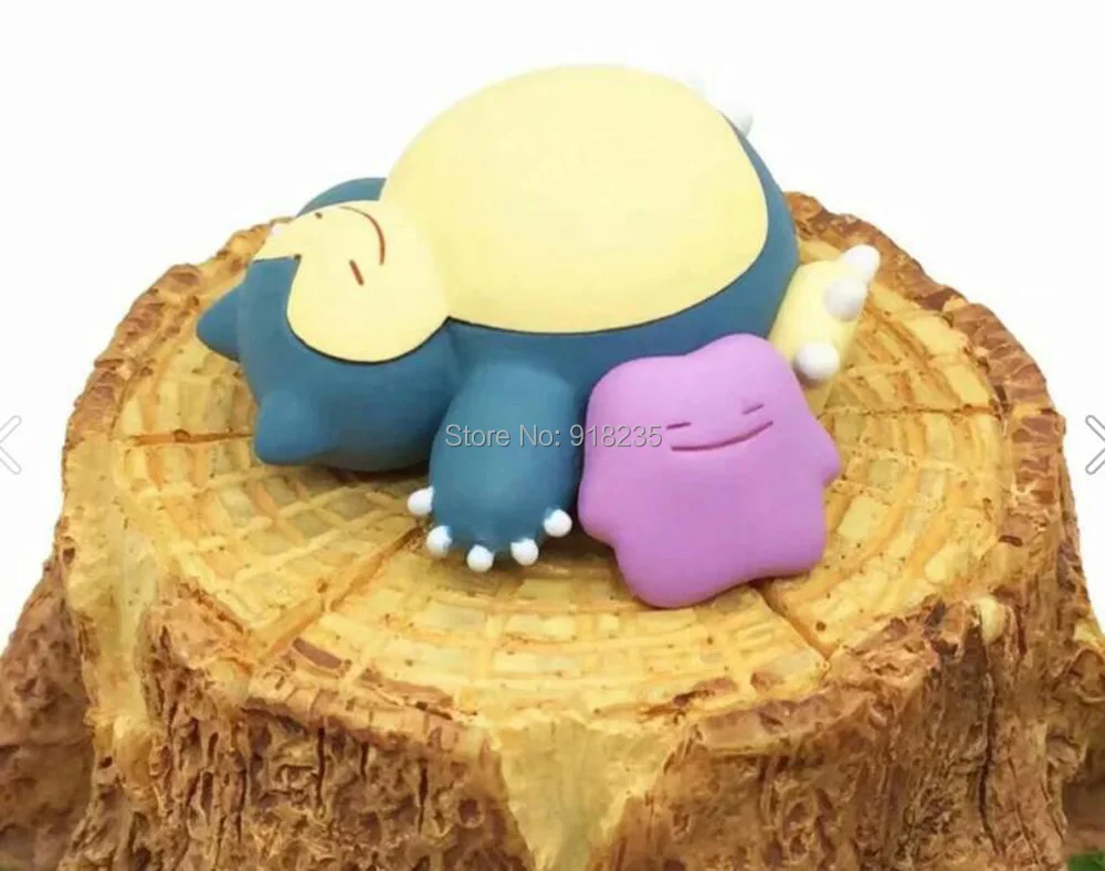 5 шт. отель Ditto Pikchu Snorlax Koffing Magnemite Clefair 5 см Фигурки ПВХ игрушки в розницу