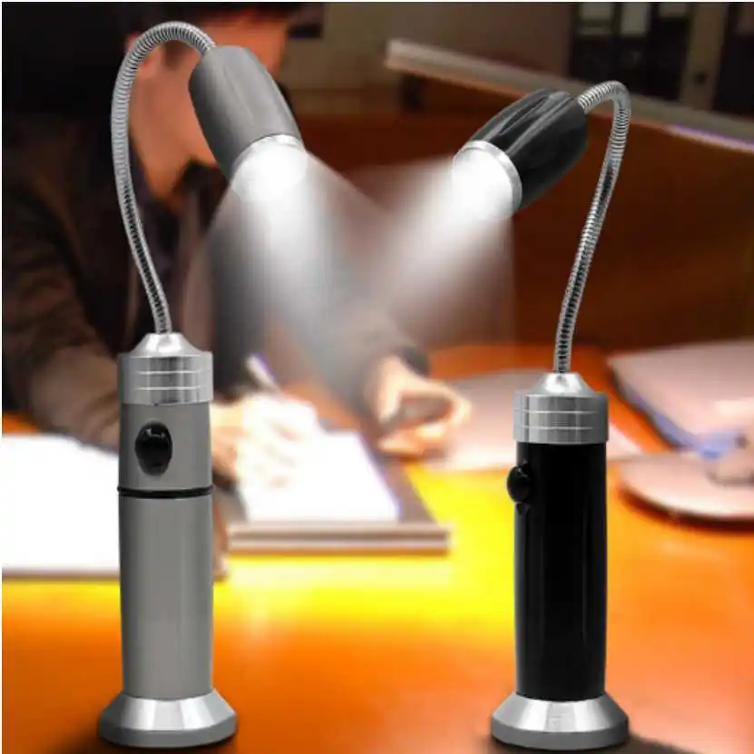 

Rechargeable Foldable Flexible Torch Work Light Magnetic Inspection Lamp Glare LED Flashlight Torch Built in Battery
