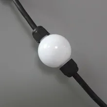 IP67 на открытом воздухе прибор приемно-3D для выведения токсинов, 40 шт 35 мм UCS2903 полный цвет молочный шар; DC24V вход; 1,44 Вт; двойная сторона с 3 шт. 5050 светодиодов на каждой стороне обеспечивают работу