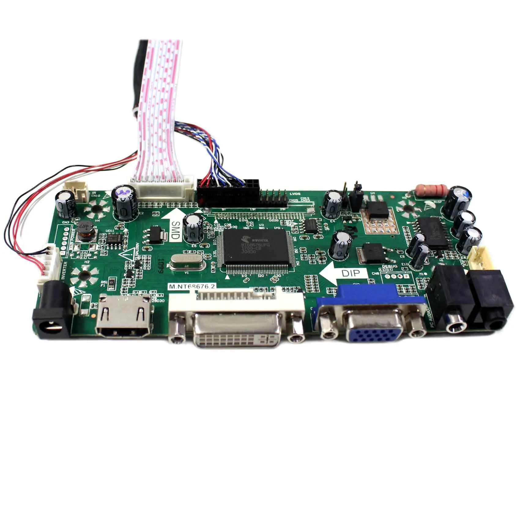 HDMI VGA 2AV Controller Board 13.3/" 1366x768 N133B6 LP133WH1 B133XW02 LCD Screen